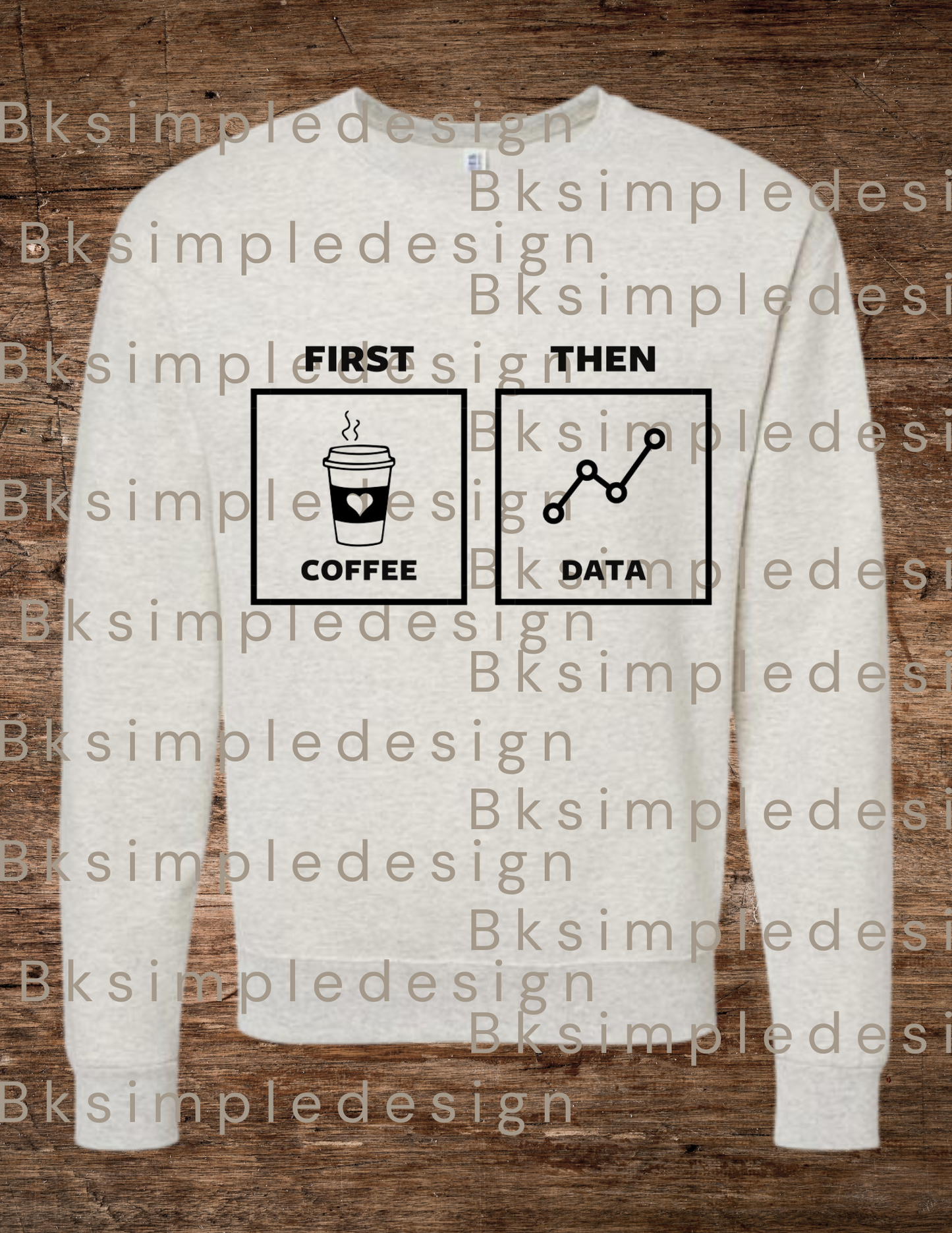 First Coffee then data