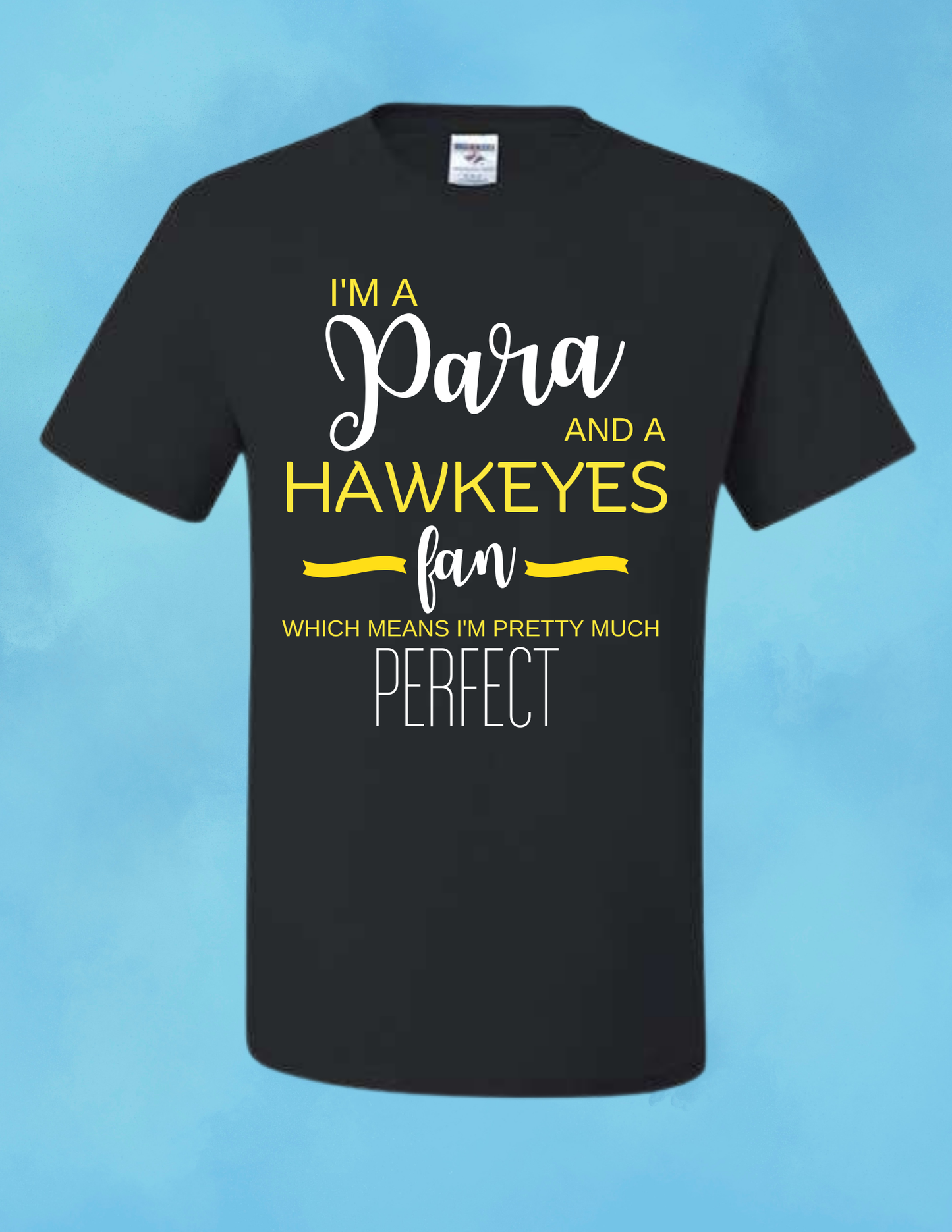 Iowa Hawkeye Fan and Para