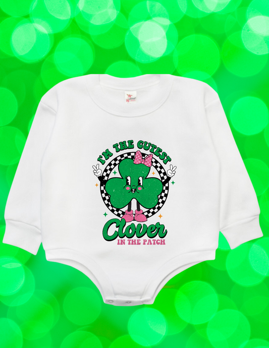 Infant Girl Cutest Clover