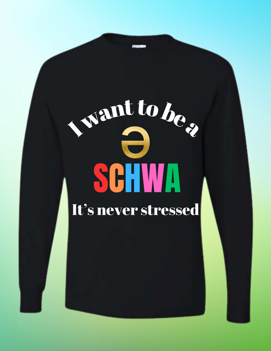 Be a Schwa