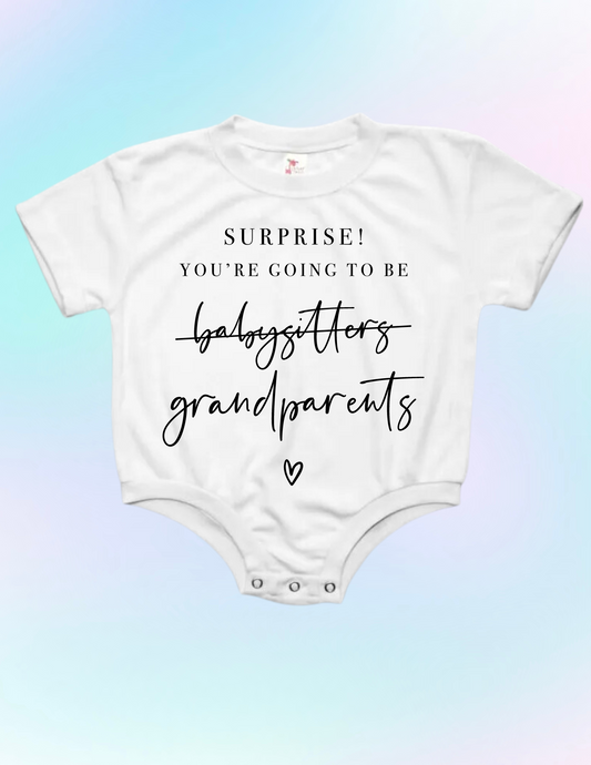 Surprise! Going to be Grandparents