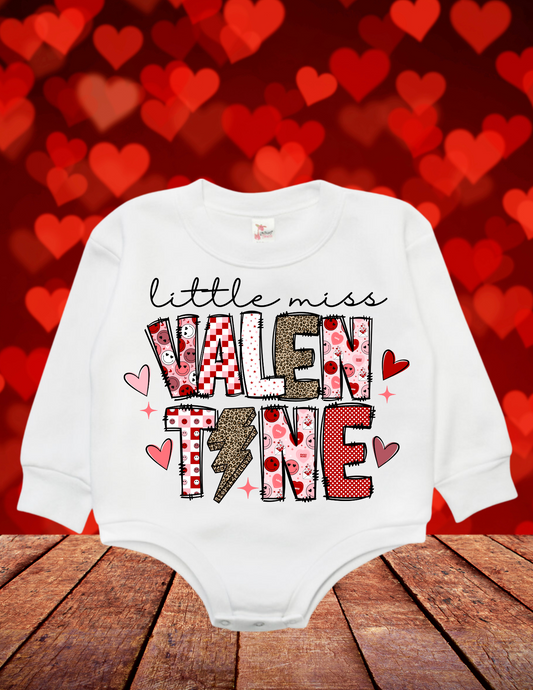 Infant little miss valentine