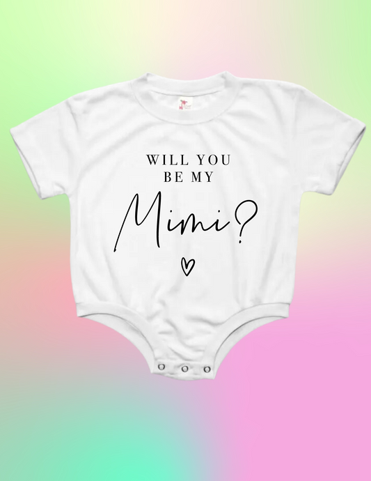 Will you be my Mimi?