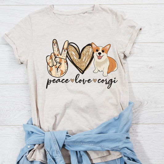 Peace, Love, Corgi